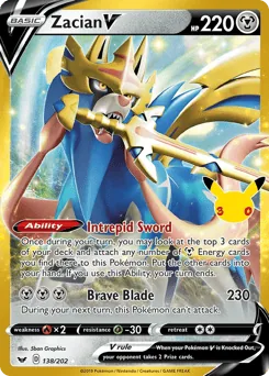 Zacian V, 30th Classic Collection
