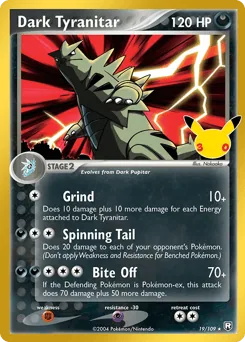 Dark Tyranitar, 30th Classic Collection