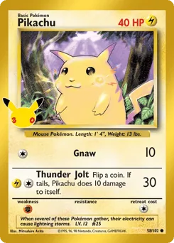 Pikachu, 30th Classic Collection