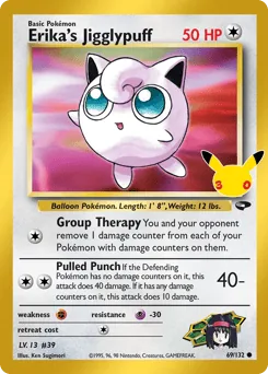Erika's Jigglypuff, 30th Classic Collection