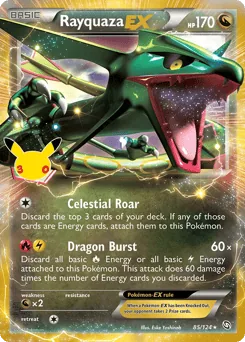 Rayquaza-EX, 30th Classic Collection