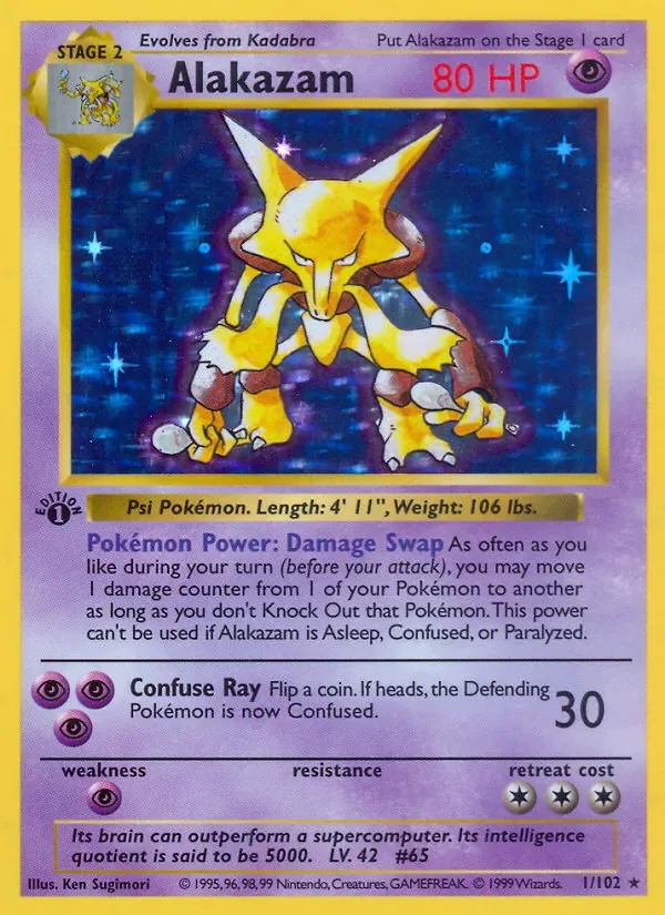 Alakazam, Base Set