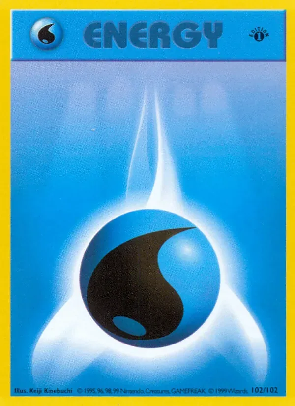 Water Energy, Base Set