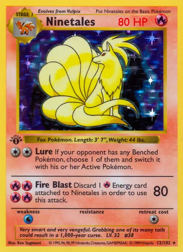 Ninetales, Base Set