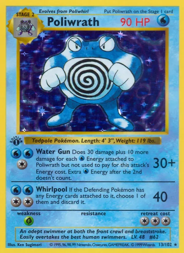 Poliwrath, Base Set