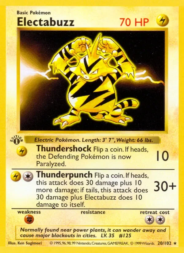 Electabuzz, Base Set