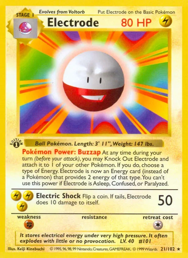 Electrode, Base Set