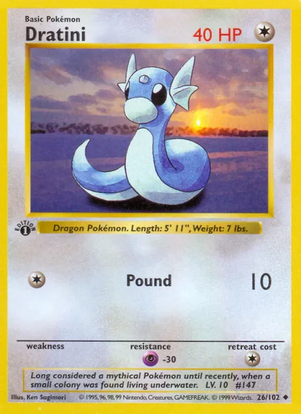 Dratini, Base Set