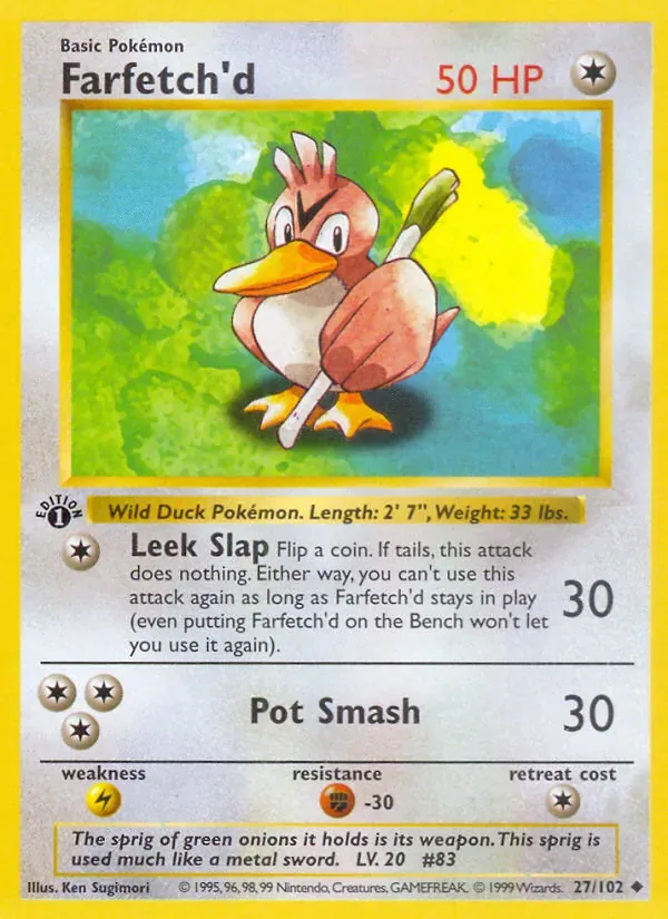 Farfetch'd, Base Set