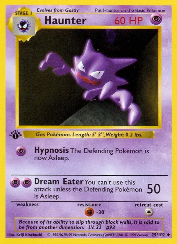 Haunter, Base Set