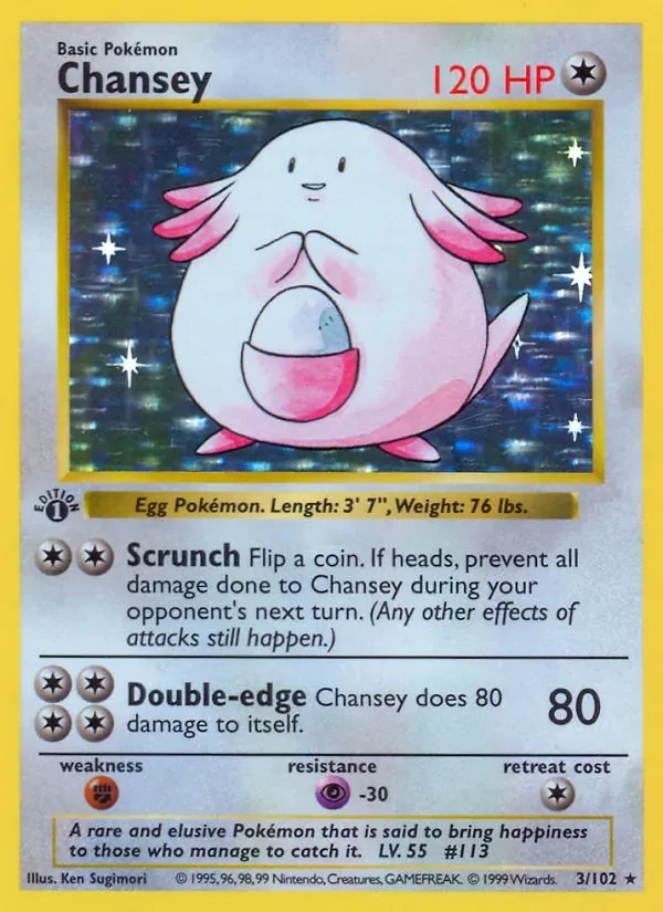 Chansey, Base Set