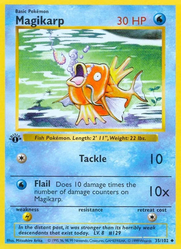 Magikarp, Base Set