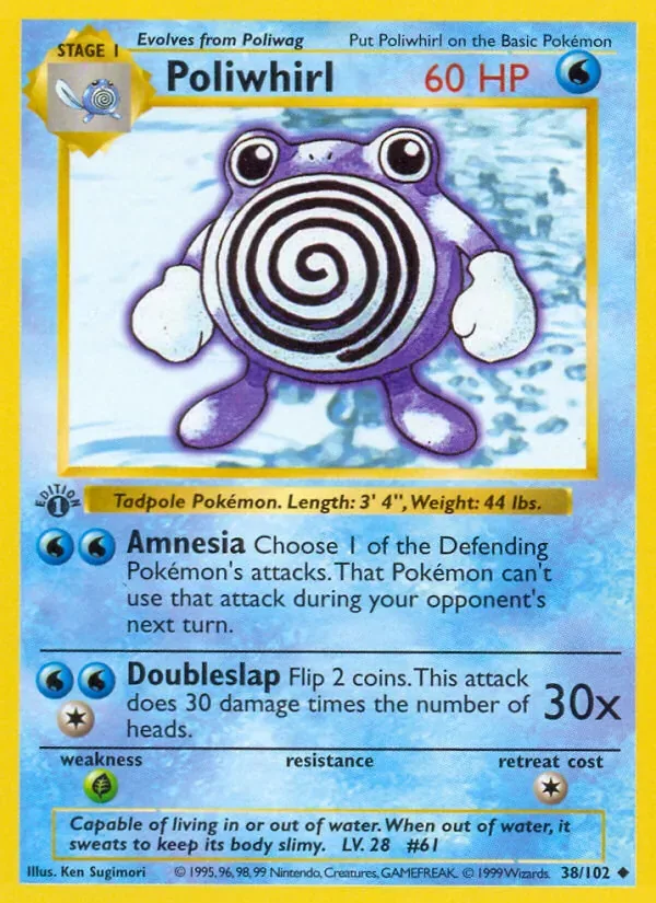 Poliwhirl, Base Set