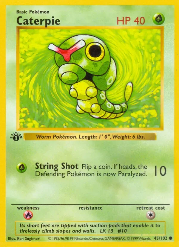 Caterpie, Base Set