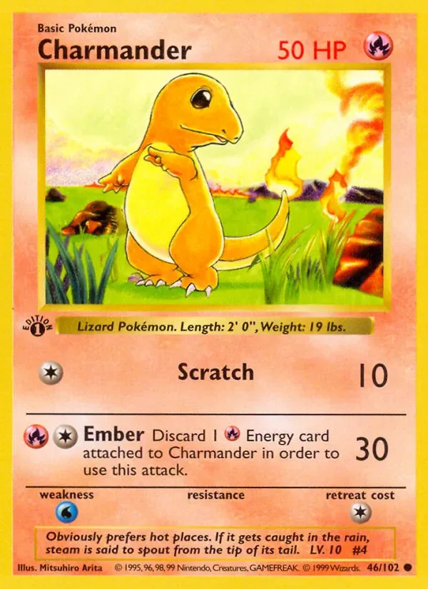 Charmander, Base Set