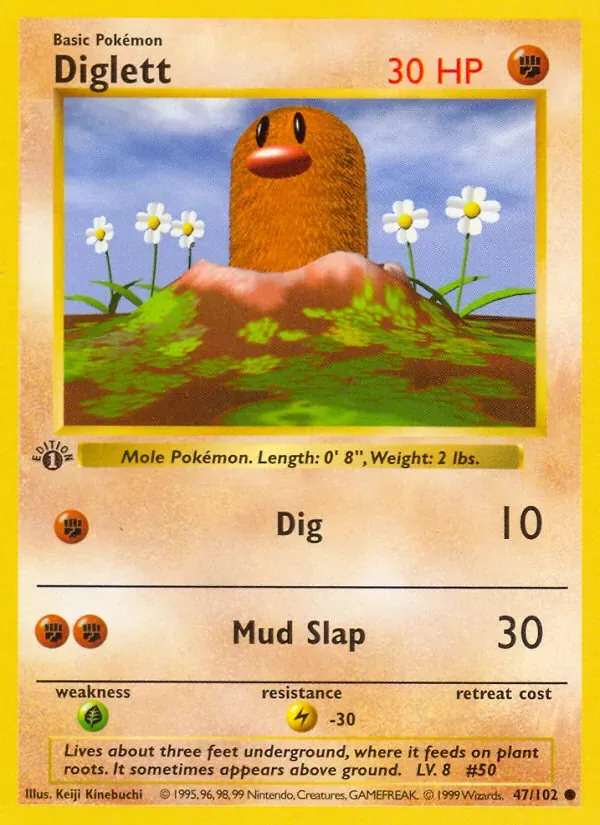 Diglett, Base Set