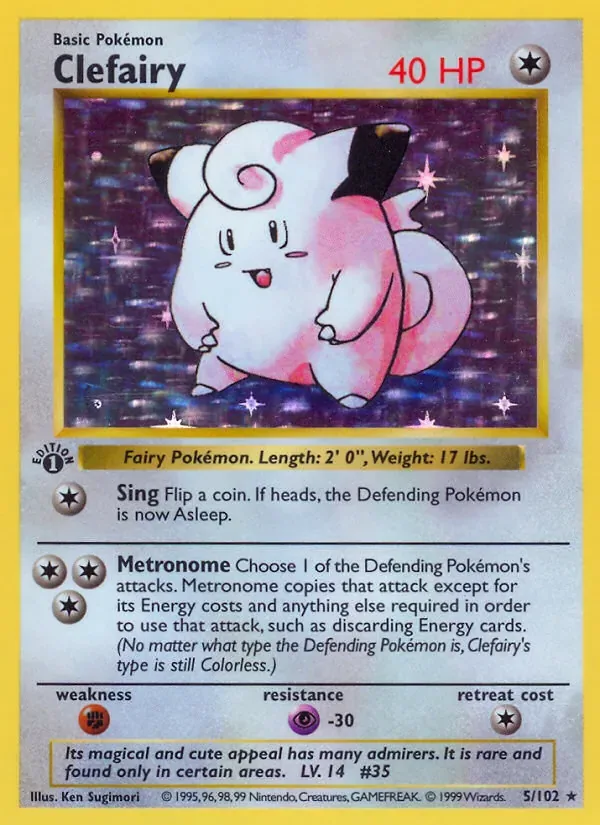 Clefairy, Base Set