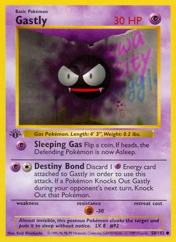 Gastly, Base Set