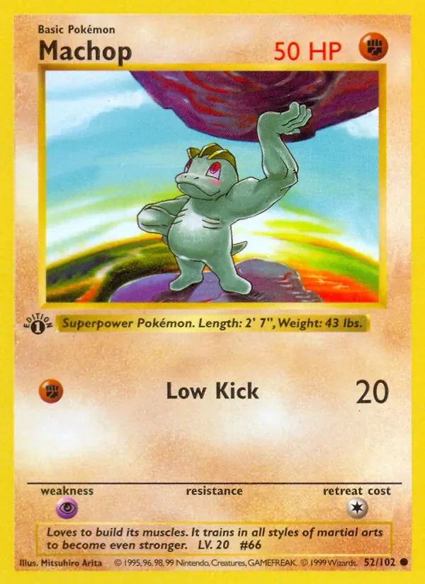 Machop, Base Set