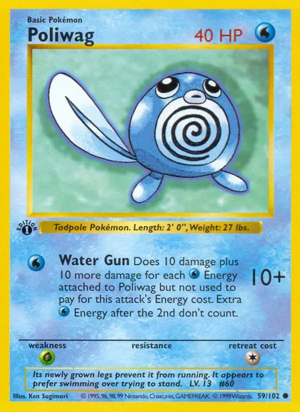 Poliwag, Base Set