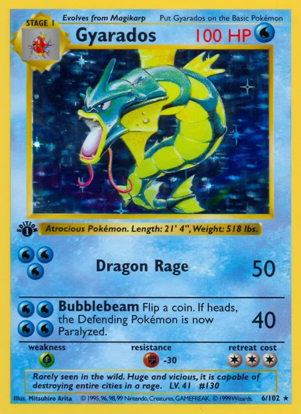 Gyarados, Base Set