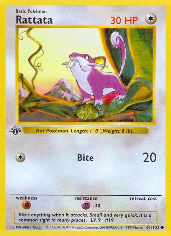 Rattata, Base Set