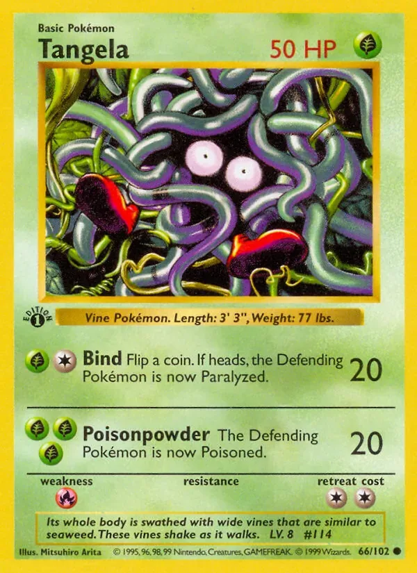 Tangela, Base Set