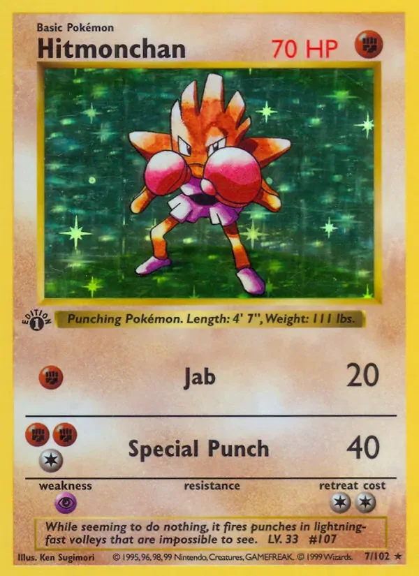 Hitmonchan, Base Set