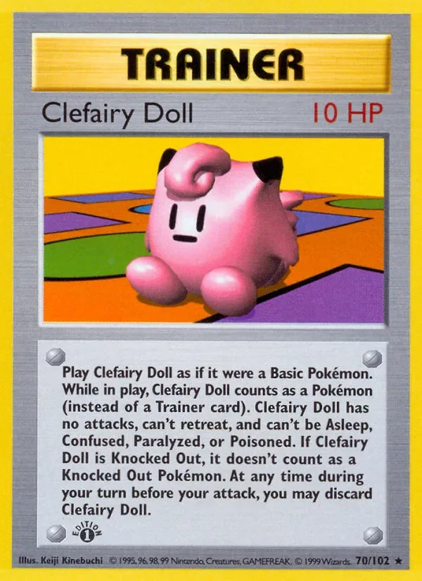 Clefairy Doll, Base Set