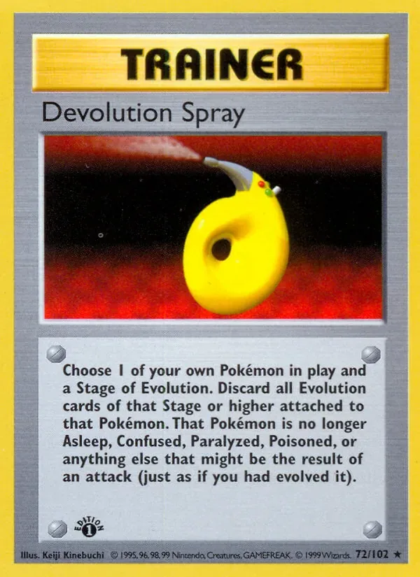 Devolution Spray, Base Set
