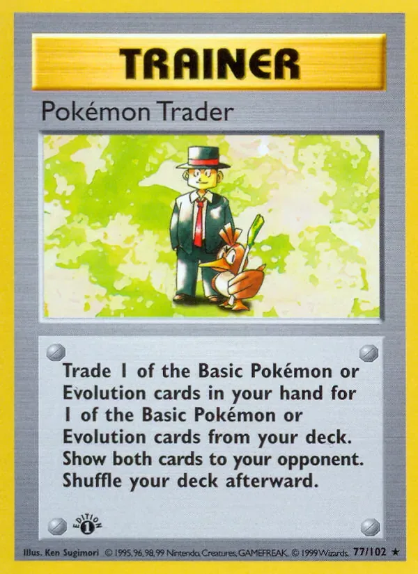 Pokémon Trader, Base Set