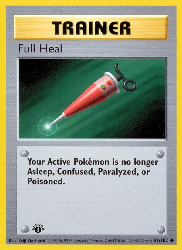Full Heal, Base Set