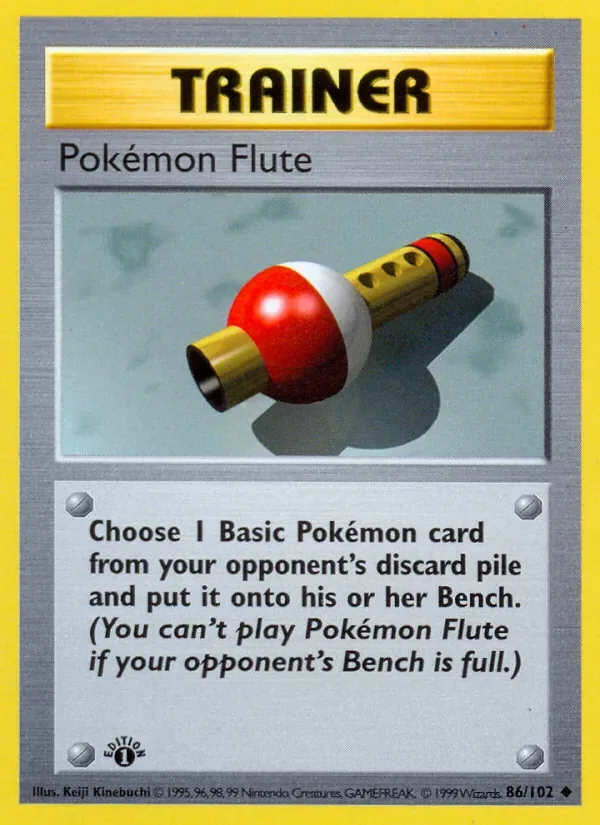 Pokémon Flute, Base Set