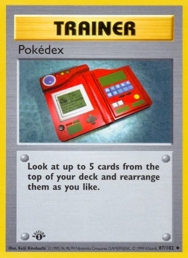 Pokédex, Base Set