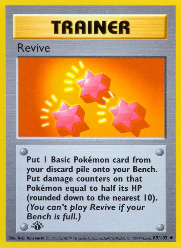 Revive, Base Set