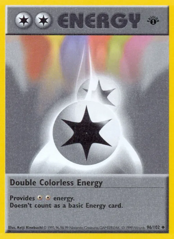 Double Colorless Energy, Base Set