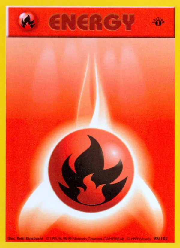 Fire Energy, Base Set