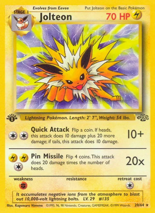 Jolteon, Jungle