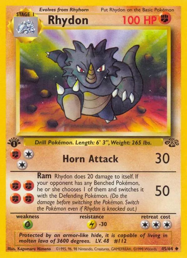 Rhydon, Jungle
