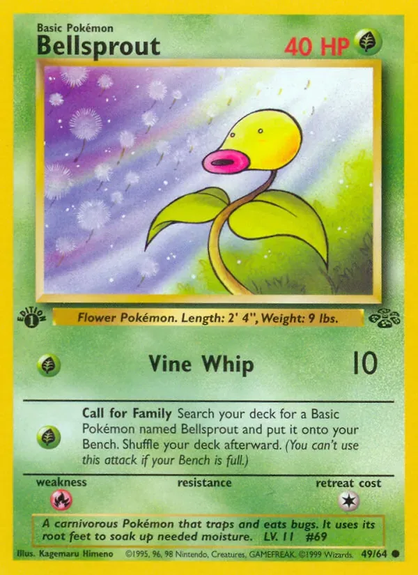 Bellsprout, Jungle