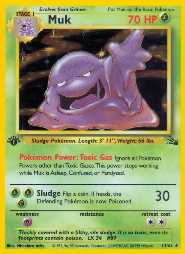 Muk, Fossil