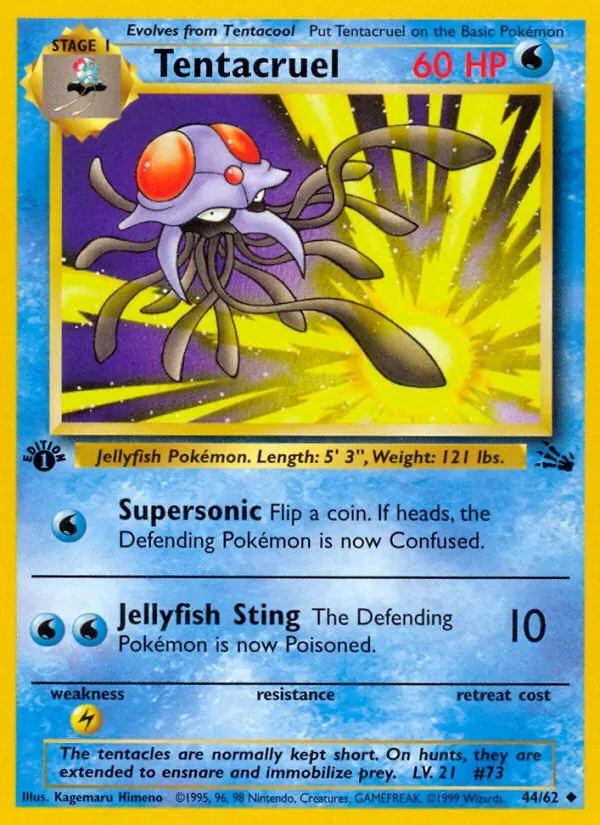 Tentacruel, Fossil