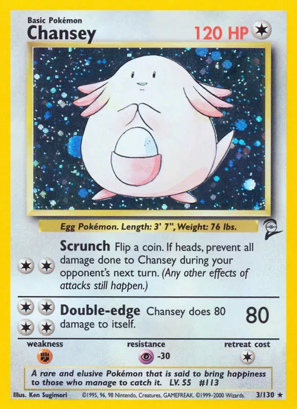 Chansey, Base Set 2