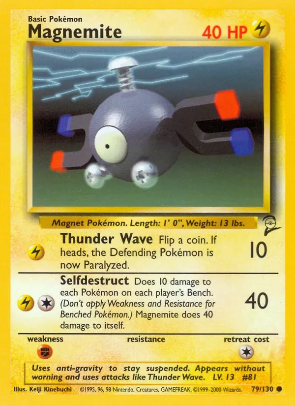 Magnemite, Base Set 2
