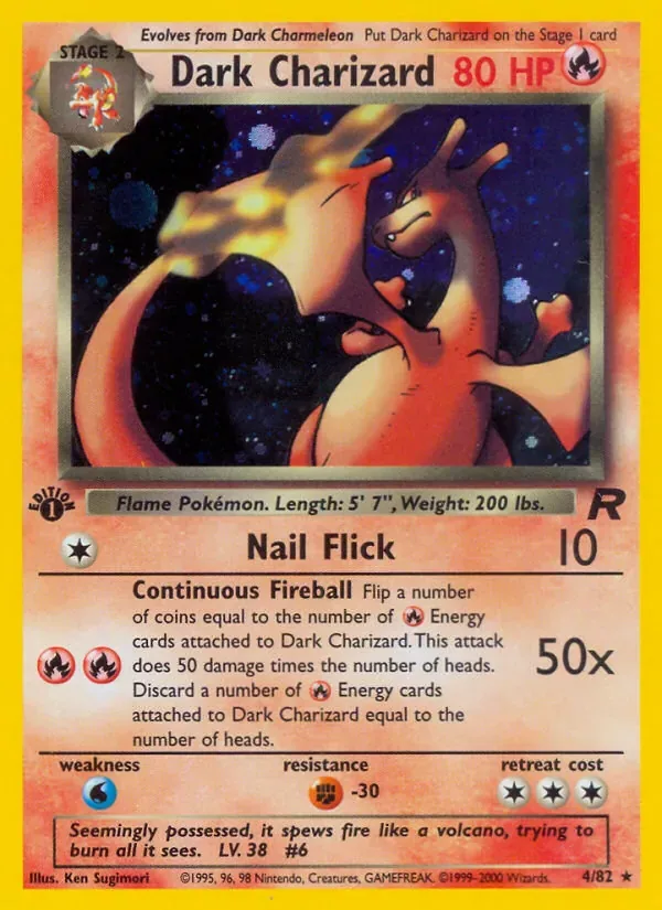 Dark Charizard, Team Rocket