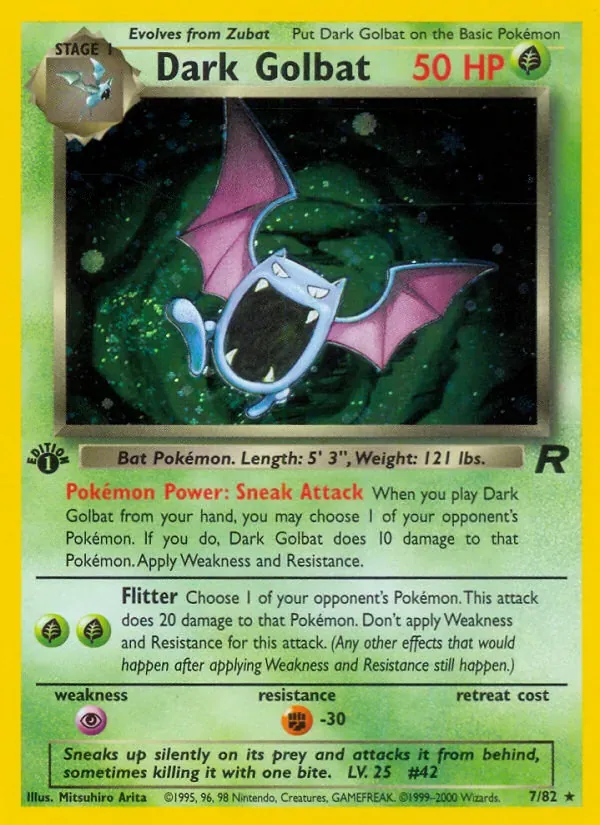 Dark Golbat, Team Rocket