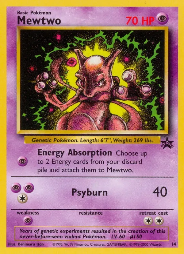 Mewtwo, Wizards Black Star Promos