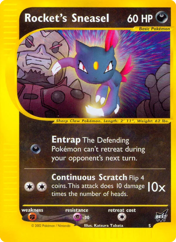 Rocket's Sneasel, Best of game