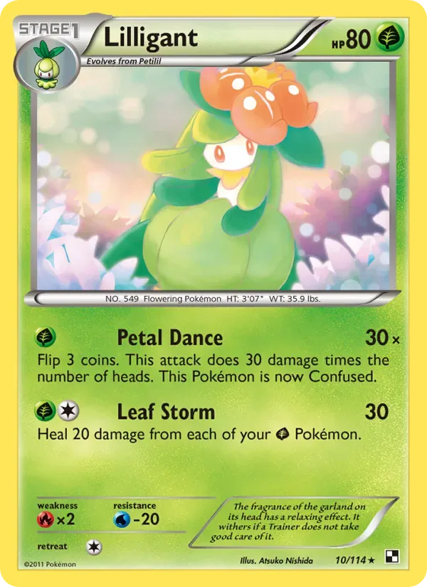 Lilligant, Black & White