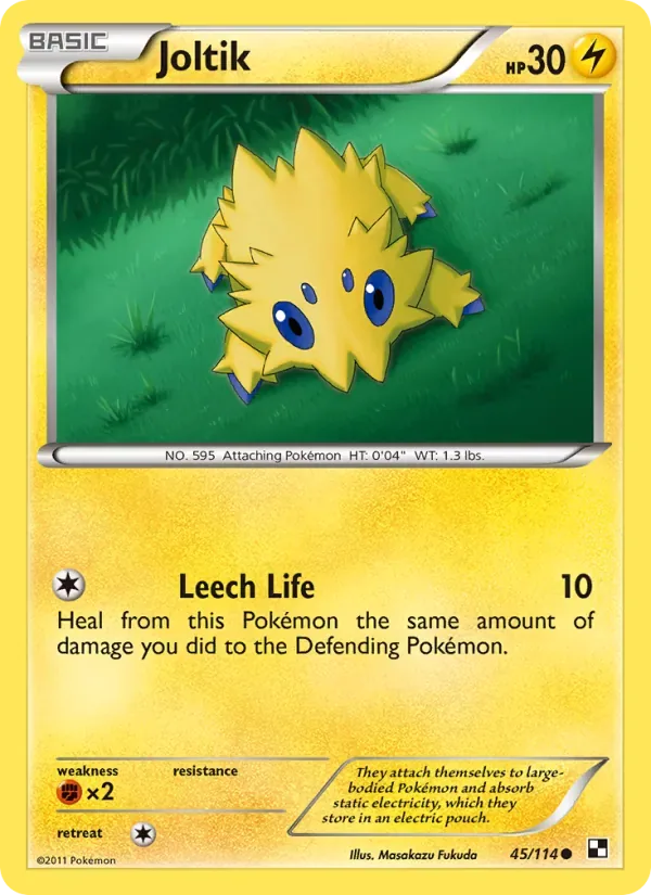 Joltik, Black & White
